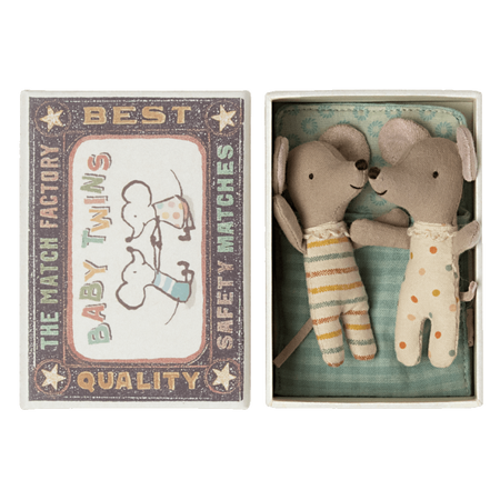 Maileg Myszki Bliźniaki w pudełku