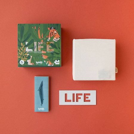 LONDJI Puzzle Life - zagrożone gatunki zwierząt 7+