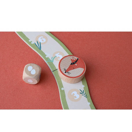 LONDJI Gra kieszonkowa Puk! Puk! Tu lisek!