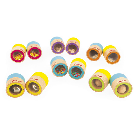 Janod – Gra Memory Dźwiękowe dla Dzieci 3+ | Sensoryczna Gra Pamięciowa