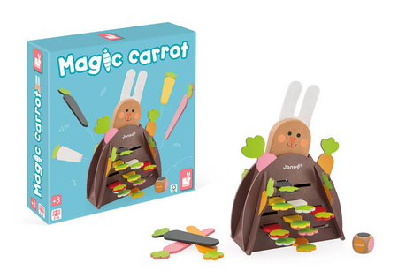 Gra strategiczna Magiczna marchewka 3+, Janod