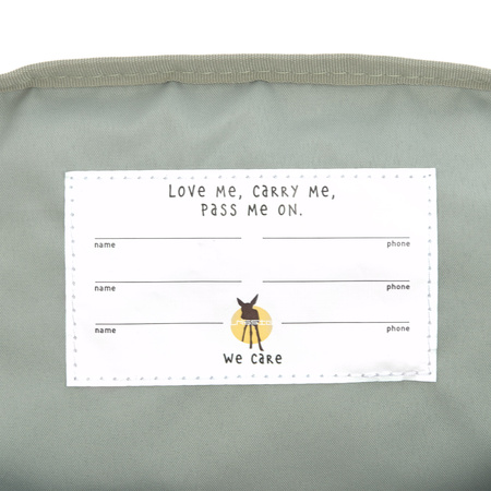 Lassig Mini Square Backpack Little Gang dark green