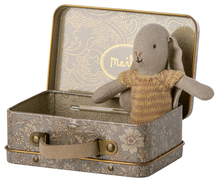Maileg Króliczek w walizce Bunny Micro