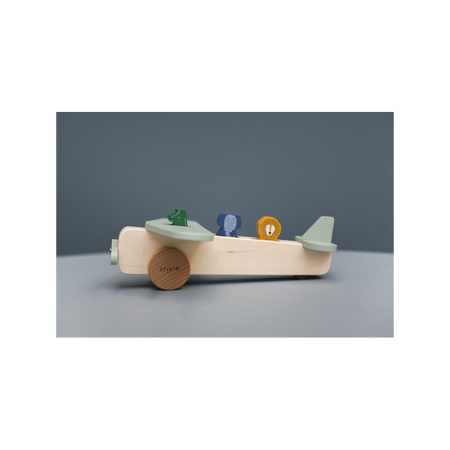 Trixie Zwierzęta Drewniany Samolot