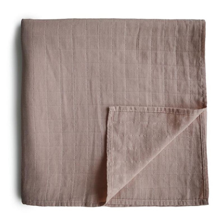 Mushie - otulacz kocyk letni 100% organic cotton Natural