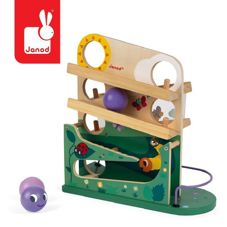 Janod Drewniany kulodrom gąsienica