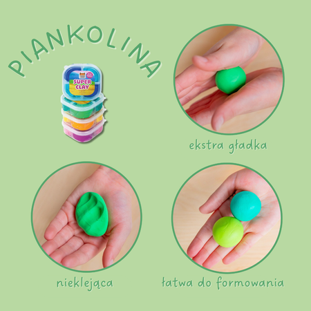 Tiger Tribe piankolina - Plastyczna Przygoda: Dinozaury – kreatywny zestaw plastyczny dla dzieci 4–8 lat