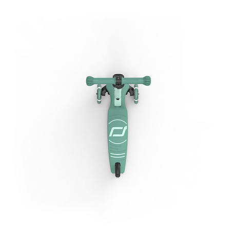 SCOOTANDRIDE Highwaykick 3S Hulajnoga z systemem sterowania 2w1 i kółkami LED składana 3+ Forest