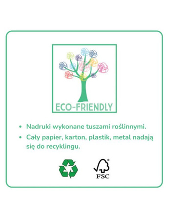 Floss & Rock Dżungla Zestaw do Kalkomanii