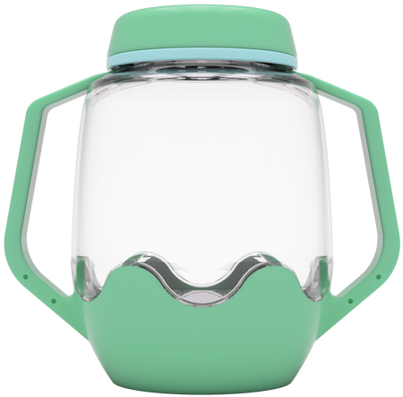 Glo Pals, Słoik sensoryczny do napełnienia wodą, kolor zielony