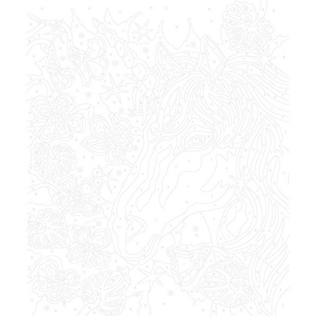 Janod Zestaw kreat. Malowanie po num. Jednorożce