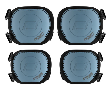 SCOOTANDRIDE Zestaw ochraniaczy dla dzieci S Steel