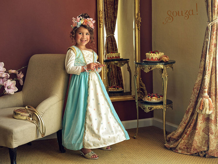 Souza! Kostium Księżniczka Josephina – sukienka księżniczki dla dziewczynki, przebranie
