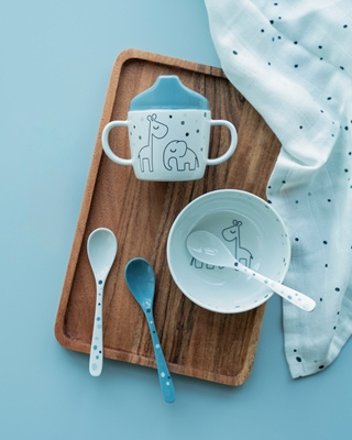 Done by Deer Dreamy Zestaw Łyżeczek niebieski