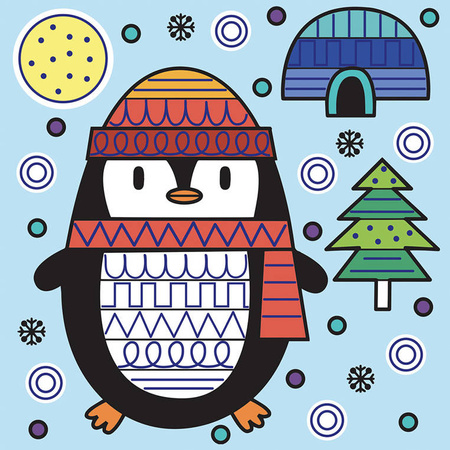 Multizestaw kreatywny 4-latka My arts & crafts 4+, Janod