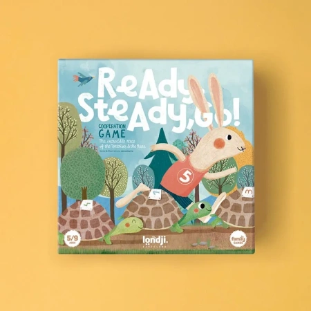 Londji – Gra kooperacyjna Ready Steady Go! Rodzinna gra strategiczna o współpracy dla dzieci 5+