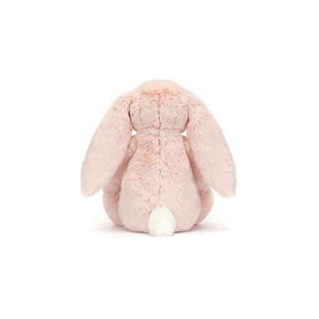 JellyCat Króliczek z Kwiecistymi Uszami Pudrowy Róż „Cherry” 31 cm