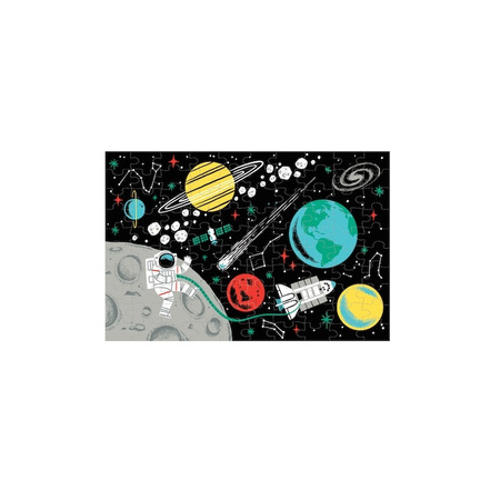 Mudpuppy Puzzle świecące w ciemności Kosmos 100 5+