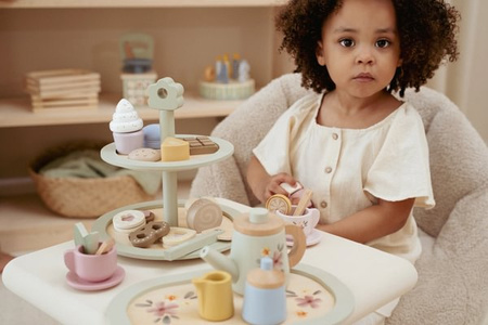 Little Dutch Patera z ciasteczkami FSC – drewniana, piętrowa zabawka dla dzieci 18m+