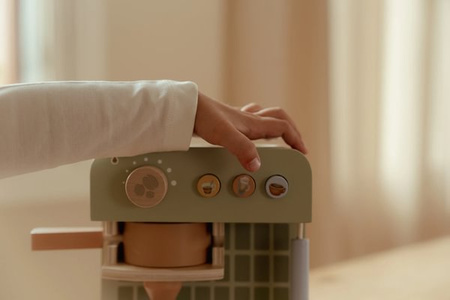 Little Dutch Drewniany ekspres do kawy dla dzieci