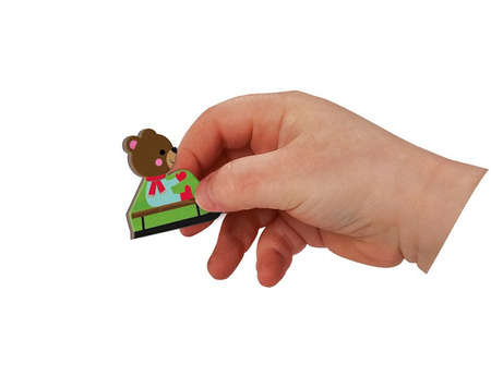 Magnetyczna układanka 4 pory roku Magnetibook, Janod