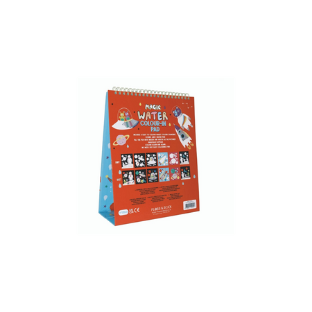 Floss&Rock Kosmos magiczne kolorowanki wodne z podpórką 6 kart