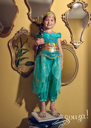 Souza! Kostium Arabska Księżniczka Amira – orientalny strój dla dziewczynki, przebranie