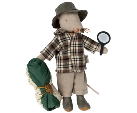 Maileg Myszka Przewodnik Leśny Wildlife Guide Mouse