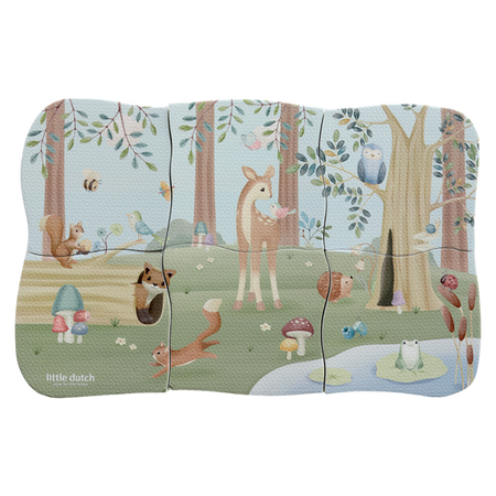 Little Dutch Puzzle do kąpieli Forest Friends