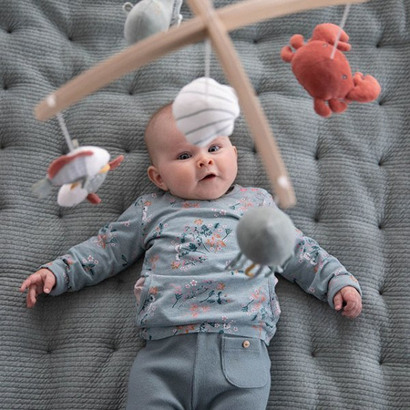 Little Dutch Karuzela do łóżeczka drewno Ocean Mięta