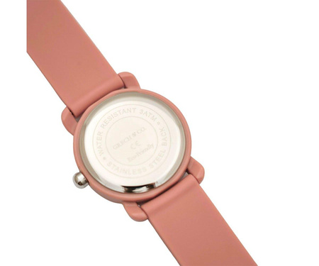 Grech&Co – Zegarek dla dzieci, silikonowa bransoletka, nauka czasu, Sunset + Tierra– wyprzedaż