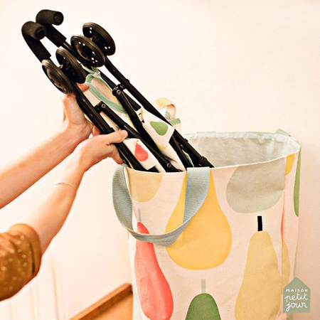 Maison Petit Jour Wózek spacerówka dla lalki GRUSZKI