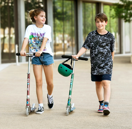 Hulajnoga Micro Sprite Silver LED