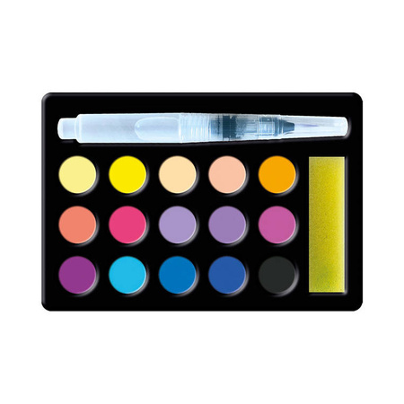 Janod Zestaw kreat. Malowanie po num. Jednorożce