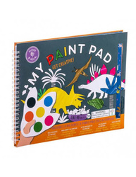 Dinozaury Kreatywne Kolorowanki z Farbkami  Floss & Rock