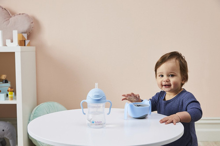 Bidon ze słomką 240 ml, Gelato Bubblegum, b.box