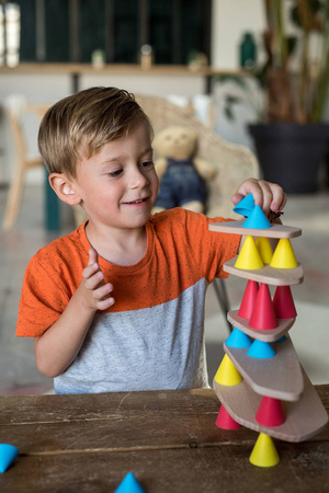 OPPI Kreatywny zestaw konstrukcyjny mały Piks Smal