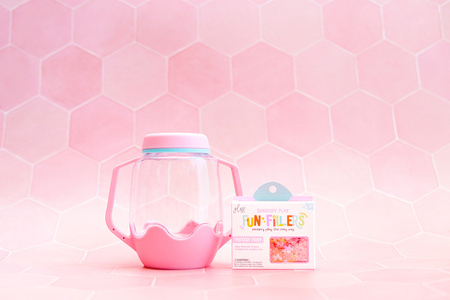 Glo Pals - FAIRY Fun Fillers Wkład, figurki, brokaty i barwniki do słoików, zabaw sensorycznych