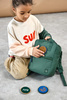 Lassig Mini Square Backpack Little Gang dark green