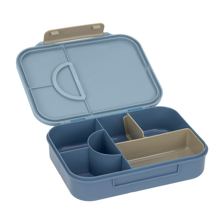 Lassig Lunchbox, śniadaniówka z przegródkami Pattern Party Blue/green