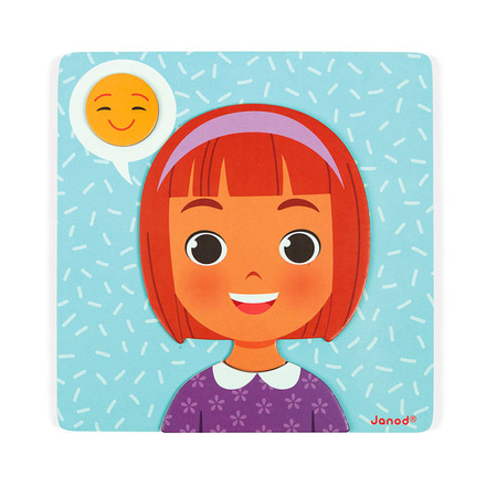 Magnetyczna układanka Emocje, Janod