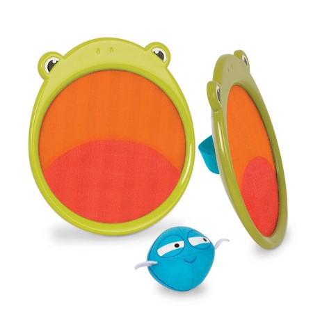 B.toys Gra zręcznościowa – łapki na rzep + piłka – ŻABA