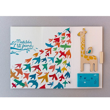 LONDJI Żyrafa Matylda układanka drewniana