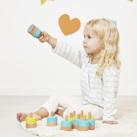 Janod – Gra Memory Dźwiękowe dla Dzieci 3+ | Sensoryczna Gra Pamięciowa