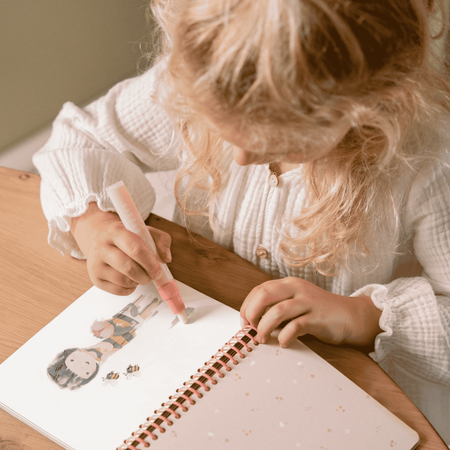 Little Dutch Kolorowanka wodna Rosa & friends