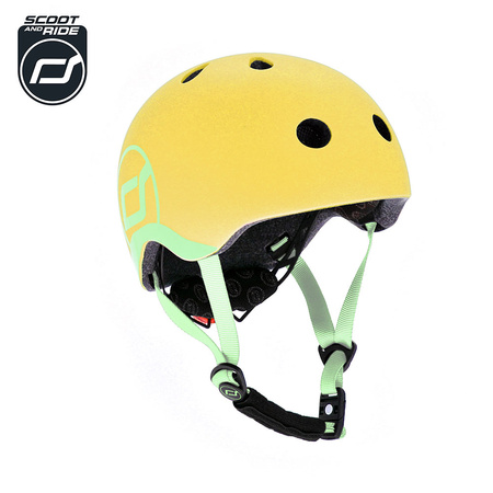 SCOOTANDRIDE Kask XXS-S dla dzieci 1-5 lat Lemon