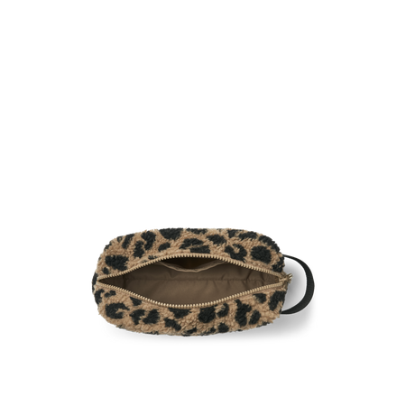 Liewood kosmetyczka z recyklingu, organizer do torebki, dla mam i dzieci Trine Pile Mega Leo / Oat Mix– wyprzedaż