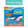 Mudpuppy Podróżna magnetyczna gra planszowa wyścig Zawody pływackie 4+