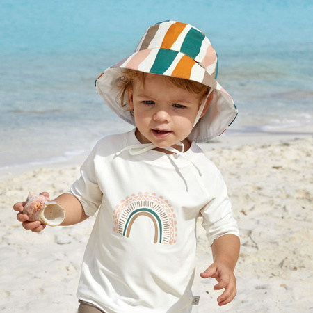 Lassig kapelusz p.słoneczny pink/natur,rozm.46/49