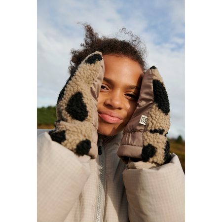 Liewood – Rękawiczki dziecięce jednopalczaste zimowe z polarem, certyfikat OEKOTEX, ciepłe na jesień i zimę, 5-7 lat– wyprzedaż